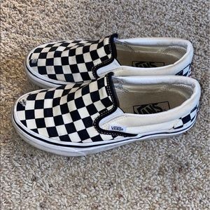 Vans Skate Shoes - black & white checkered
